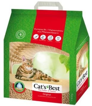 Cat's Best Oryginal- żwirek drewniany zbrylający dawny oko plus