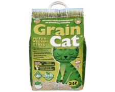 GrainCat Natur Katzenklumpstreu naturalny żwirek zbrylający dla kotów długowłosych
