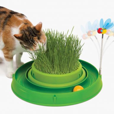 Catit Play 'n Scratch tor z trawą 4x36x39,5cm