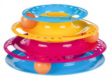 Trixie Catch the Balls wieża z piłeczkami dla kota fi 25cm