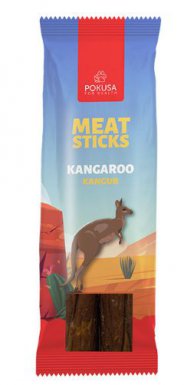 Pokusa Feel The Wild Meat Sticks mięsne gryzaki dla psów kangur 100g