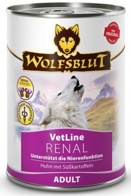 Wolfsblut Dog VetLine Renal mokra karma dla psa z niewydolnością nerek puszka 395g