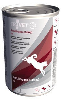 Trovet TPD Hypoallergenic indyk dla psa puszka 400g
