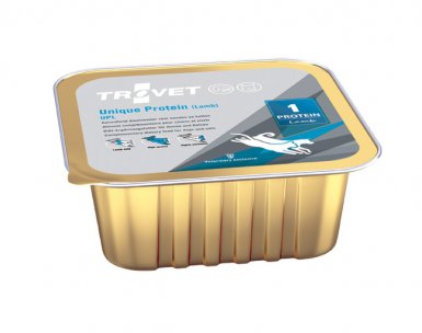 Trovet Unique Protein UPL z jagnięciną puszka dla psów i kotów 400g
