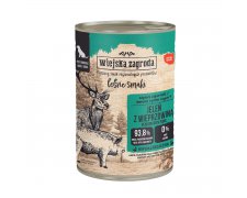 Wiejska Zagroda Leśne Smaki jeleń z wieprzowiną hypoallergiczna karma mokra dla psa
