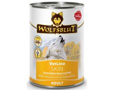 Wolfsblut Dog VetLine Skin mokra karma dla psa z problemami skórnymi i wypadającą sierścią puszka 395g