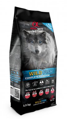 Alpha Spirit Wild Fish pełnoporcjowa karma sucha półwilgotna miękka dla psów
