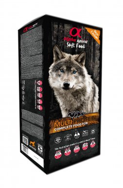 Alpha Spirit Multiproteina pełnowartościowa półwilgotna / miękka karma dla psów