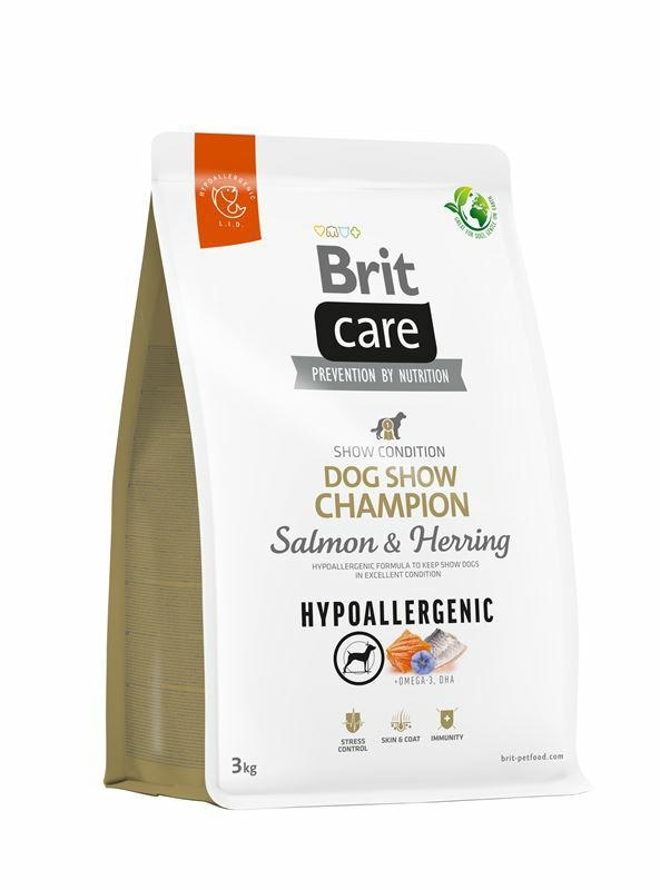 Brit Care Dog Champion Show Salmon & Herring hypoalergiczna karma dla psów z łososiem i śledziem