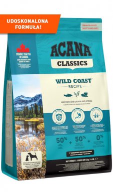 Acana Classic Wild Coast Dog śledź stornia owies 