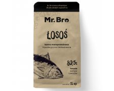 Mr.Bro Monoproteinowa Sucha Karma dla psów dorosłych z łososiem 