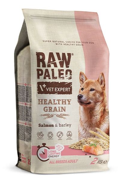 Vet Expert RAW PALEO Healthy Grain Adult sucha karma dla dorosłych psów z łososiem 2kg