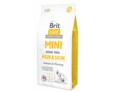 Brit Care Mini Grain Free Hair&Skin z łososiem i śledziem