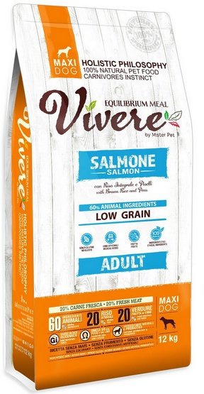 Vivere Dog Maxi Adult Salmon 12kg