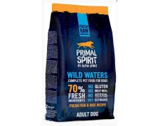 Primal Spirit Wild Waters Fresh Adult Dog bezbożowa karma z rybą i kurczakiem 70% mięsa