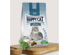 Happy Cat Indoor Atlantic Salmon dla dorosłych kotów niewychodzących łosoś atlantycki