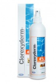 ICF Clorerexyderm Spray 4% bakteryjne zapalenia skóry 200ml