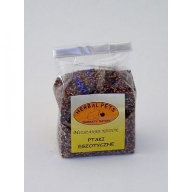Herbal Pets Mieszanka Nasion dla ptaków egzotycznych 150g