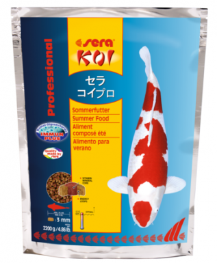 Sera Koi Professional Summer Food dodatkowa dawka energii dla Koi przy temperaturze powyżej 17° C