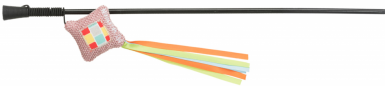Trixie Junior My Valerian Playing Rod wędka dla kota z walerianą 42cm
