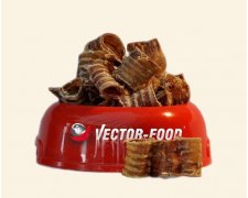 Vector Food Tchawica Wołowa Krojona przysmak dla psa 100g