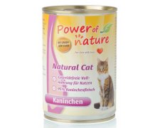 Power of Nature Natural Cat puszka 400g bez glutenu 95% mięsa