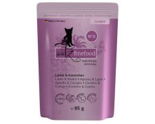 Catz Finefood NO.11 bezzbożowa jagnięcina i królik puszka dla kota