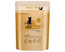 Catz Finefood NO.7 z bezzbożową recepturą cielęcina z wołowiną dla kota