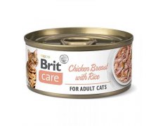 Brit Care Adult puszka dla kotów w sosie dorosłych nie zawiera soi, cukru, glutenu 70g
