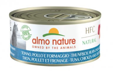 Almo Nature HFC Natural puszka dla kota 75% mięsa gotowane w bulionie 150g