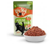 Lucky Lou Lifestage Adult Wołowina i dzik bezzbożowa saszetka dla kota 125g