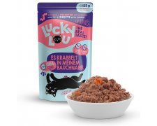 Lucky Lou Lifestage Adult Drób i owady bezzbożowa saszetka dla kota 125g