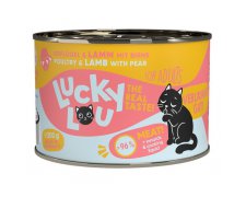 Lucky Lou Lifestage Adult Drób i jagnięcina bezzbożowa puszka dla dorosłego kota 