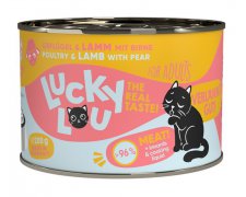 Lucky Lou Lifestage Adult Drób i jagnięcina bezzbożowa puszka dla dorosłego kota 