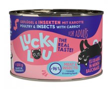 Lucky Lou Lifestage Adult Drób i owady bezzbożowa puszka 200g