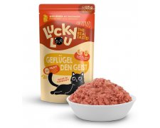 Lucky Lou Lifestage Adult Drób bezzbożowa saszetka dla kota 125g