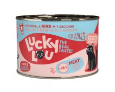 Lucky Lou Lifestage Adult drób i wołowina bezzbożowa puszka dla kota