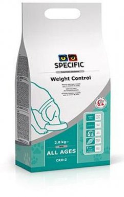 Specific Dog Weight Control CRD-2 wspomaga redukcję nadmiernej masy ciała