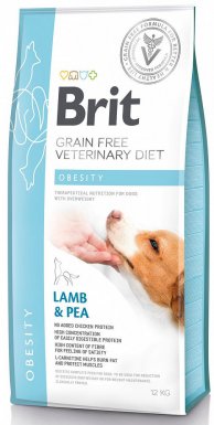 Brit GF Veterinary Diets Dog Grain Free Obesity Lamb & Pea odchudzająca karma dla psa