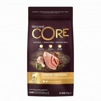 Core Senior Original karma sucha dla starszych psów z indykiem i kurczakiem 1,8kg