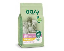 Oasy Lifestage adult light sucha karma dla dorosłych otyłych psów z kurczakiem
