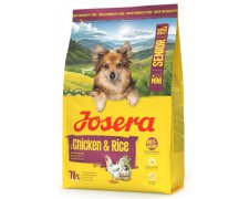 Josera Mini Senior Chicken & Rice sucha karma dla seniorów z kurczakiem  900g