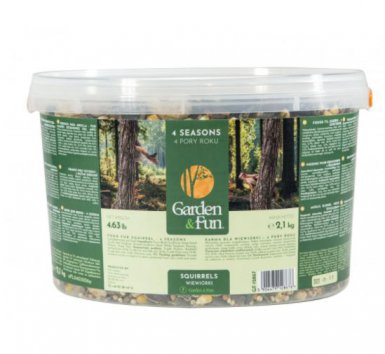 Garden&Fun Karma dla wiewiórek 4 pory roku 2,1kg