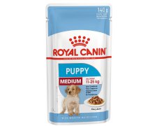 Royal Canin Medium Puppy karma mokra dla szczeniąt średnich ras do 25kg saszetka 140g