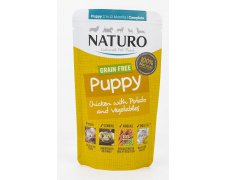 Naturo Grain Free Puppy Mini kurczak z ziemniakami i warzywami saszetka 150g