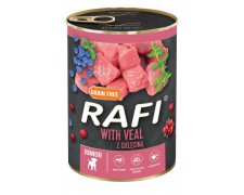 Łuków Rafi Junior- pełnowartościowa karma dla młodych psów 400g