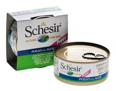 Schesir karma dla szczeniąt puszka 150g
