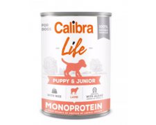 Calibra Dog Life Puppy & Junior Puszka dla szczeniąt 400g