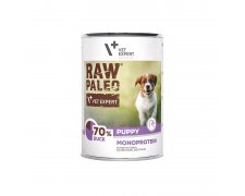 Vet Expert RAW PALEO Puppy puszka dla szczeniąt z kaczką 400g