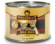 Wolfsblut Dog Wild Duck Puppy kaczka i bataty puszka dla szczeniąt 200g